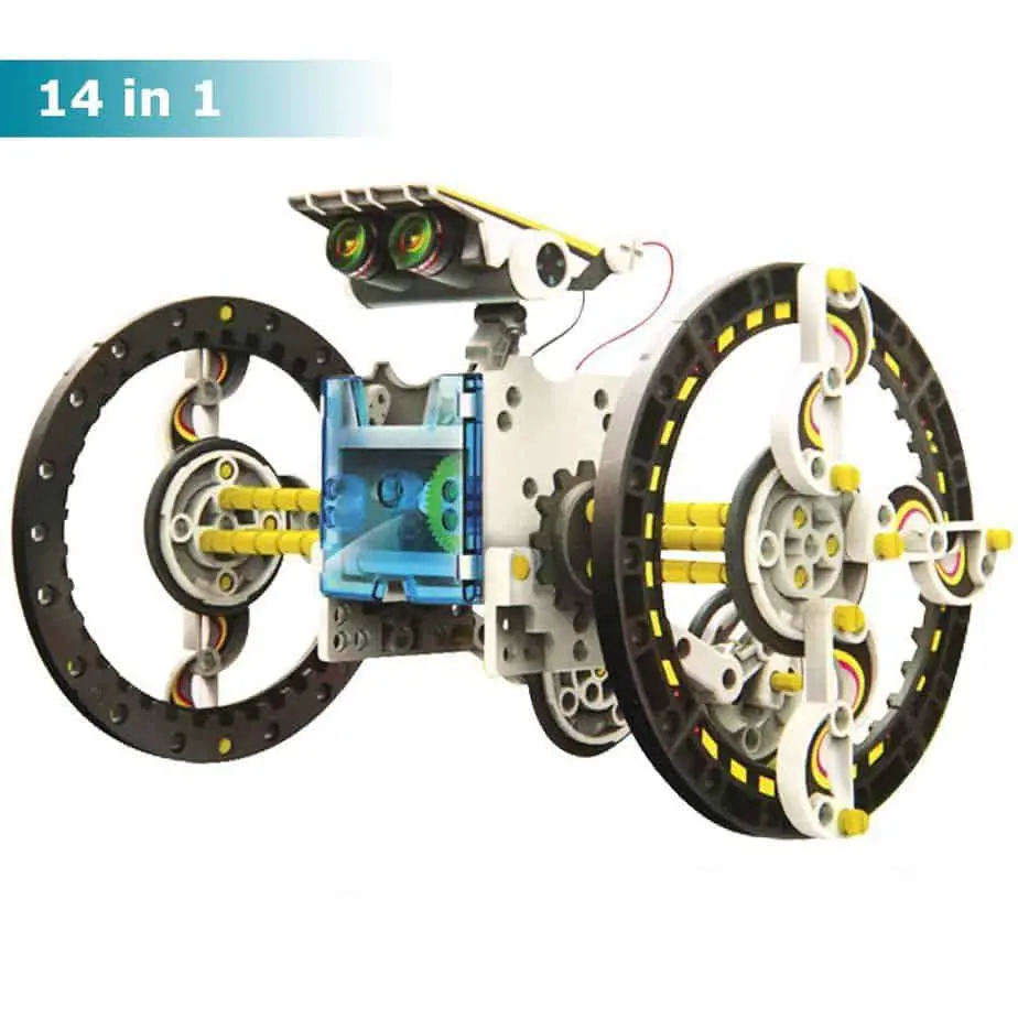 Extpro 14 in 1 Solar Powered Robot Kit DIY Assembly