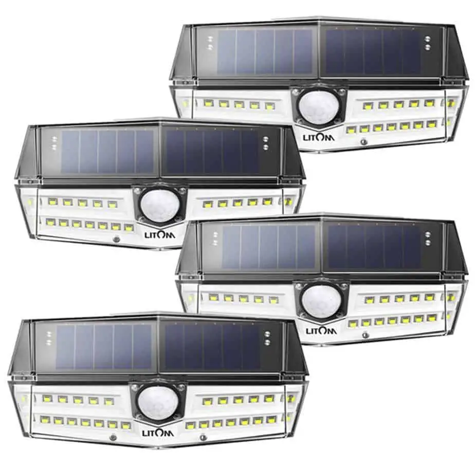 Litom Solar Driveway Garage Lights