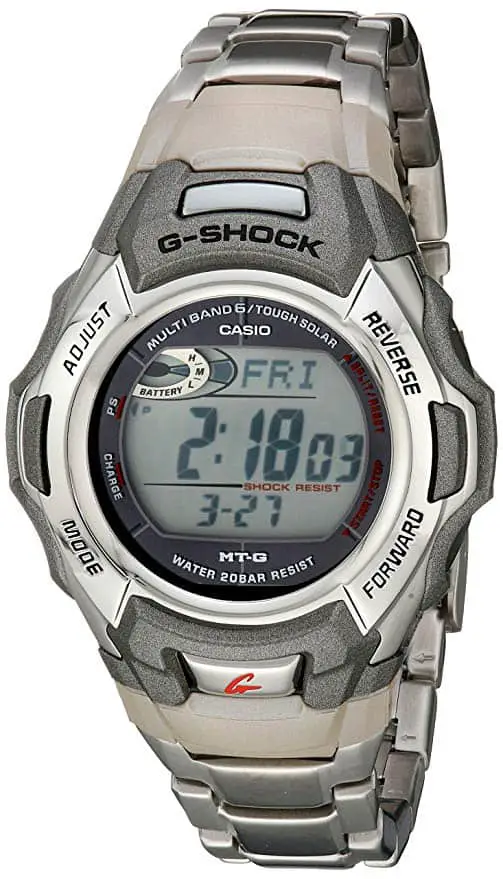 4 - Casio Men’s G-Shock Stainless Watch