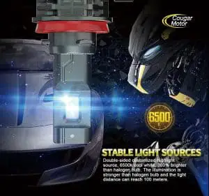 Cougar Motor LED Headlight All-in-One